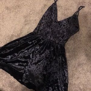 L.A. Hearts Criss Cross Open Back Romper